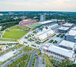 Lansdowne Park in Ottawa, Canada. 