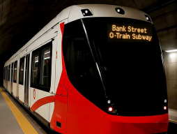 Bank Street O-Train Subway 