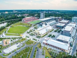 Lansdowne Park in Ottawa, Canada. 