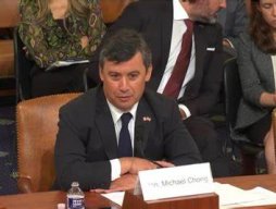 Michael Chong testifies at the US Congress on foreign interference. September 12, 2023 c/o euro.dayfr.com